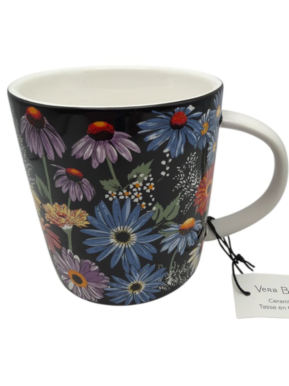 Vera Bradley‎ Daisy Daisies Coffee Tea Mug Flowers Floral NWT